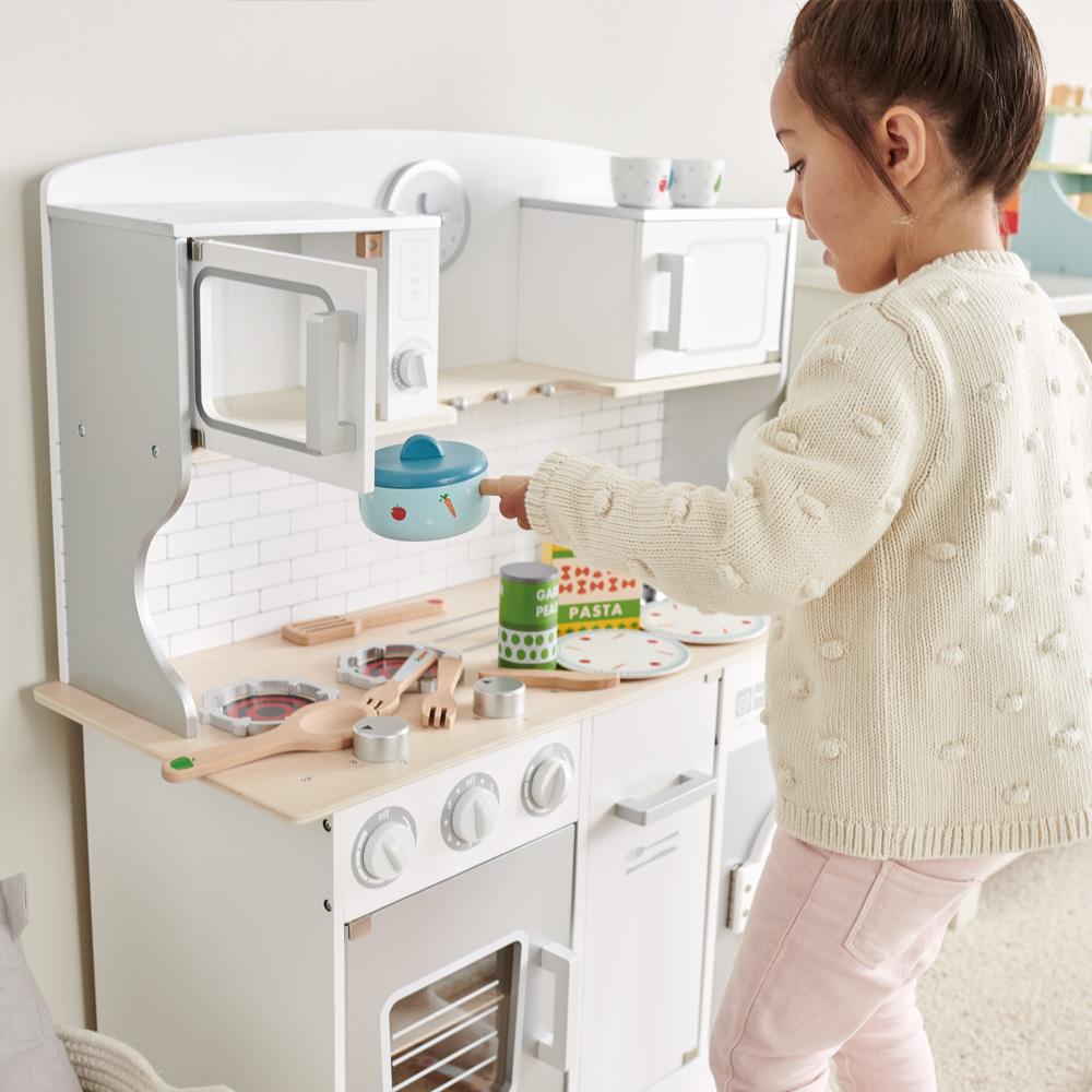Wooden Play Kitchens Accessories Food