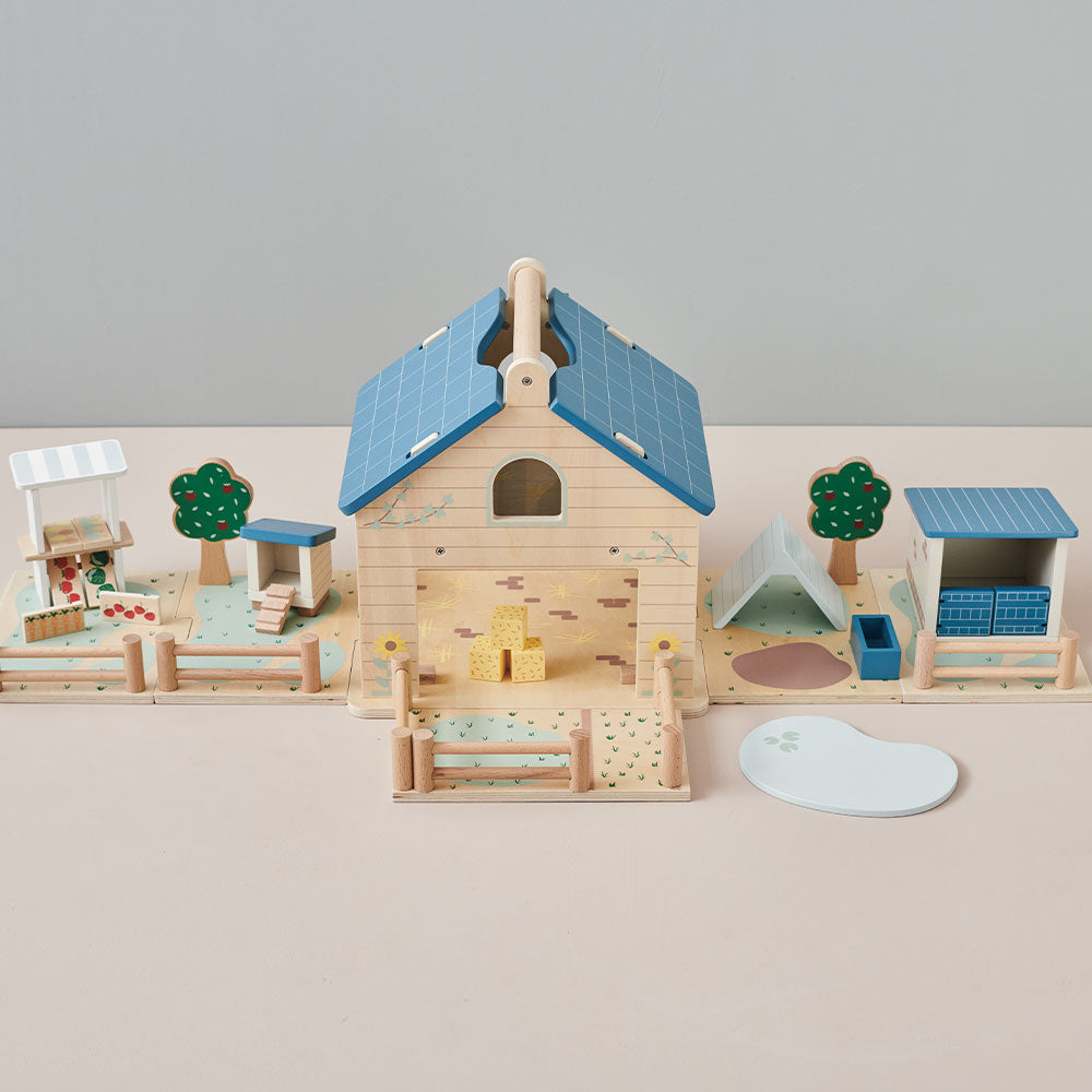 Play Store Wooden Toy Farm