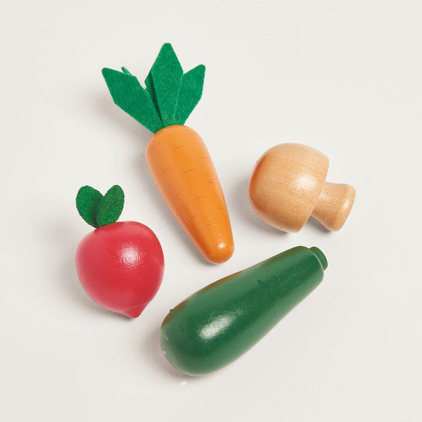 Five-A-Day Wooden Veg Box