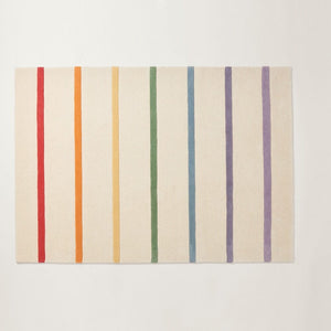 Rainbow Stripe Rug, XL 200 x 140 (cm)