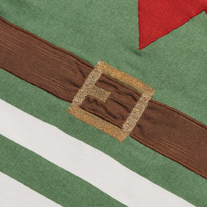 Personalised Christmas Stocking, Jolly Elf