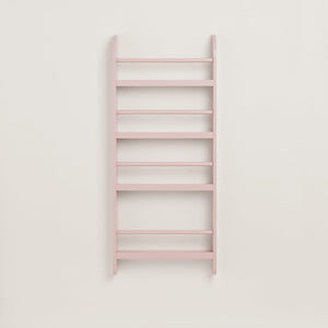 Greenaway Narrow Bookcase, Chalk Pink
