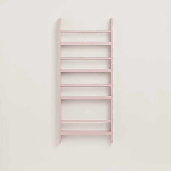 Greenaway Narrow Bookcase, Chalk Pink