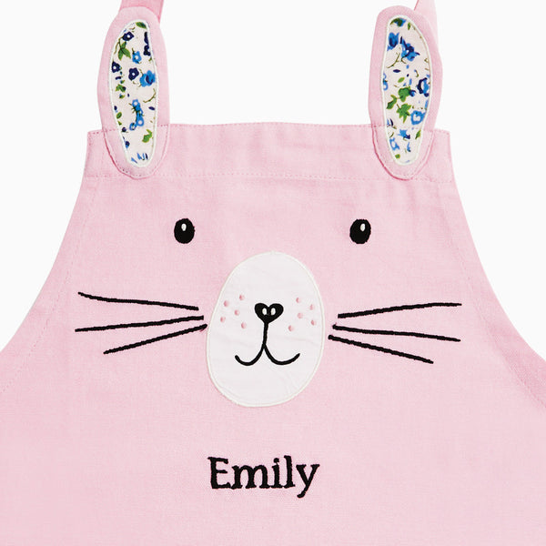 Custom apron with embroidered name