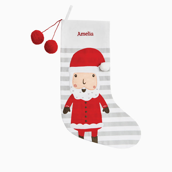 Personalised Christmas Stocking, Father Christmas