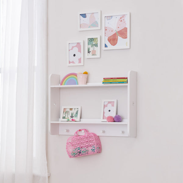 Star Bright Shelves with Hooks - Landscape