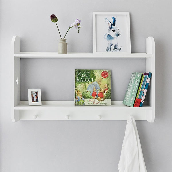 Star Bright Shelves with Hooks - Landscape