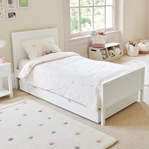 Lulworth Kids' White Single Bed