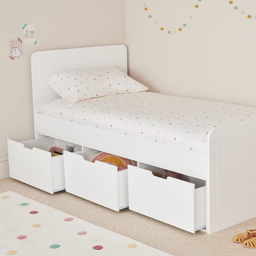 Stowaway Single Storage Bed, Drawer