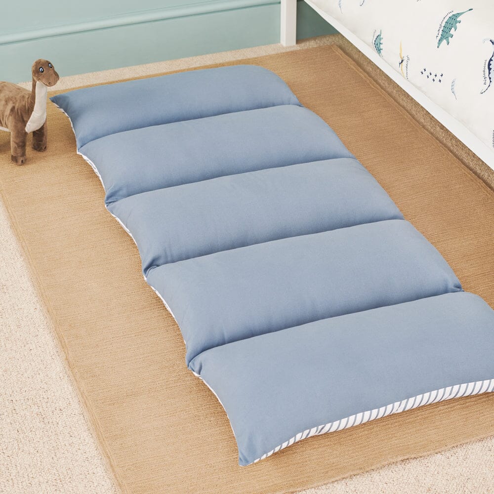 Portable Kid's Bed in a Bag Denim Blue