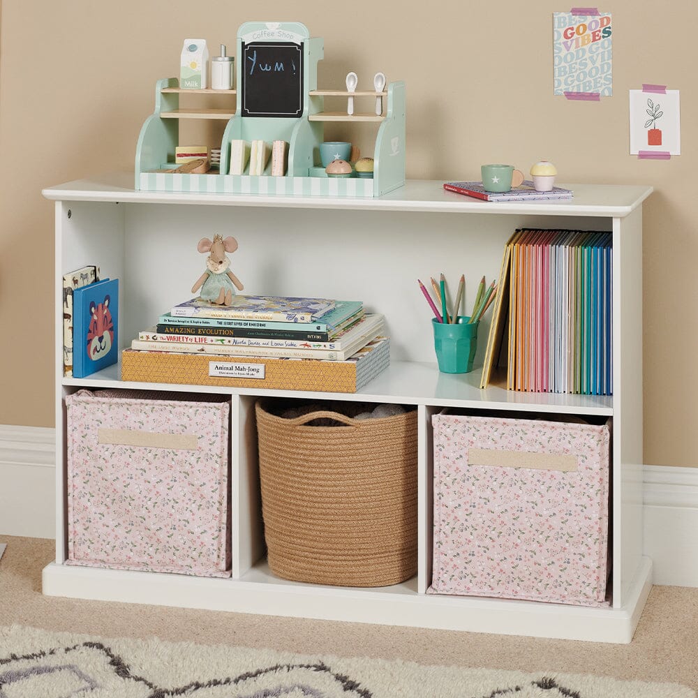 Canvas Storage Cube, Ditsy Floral