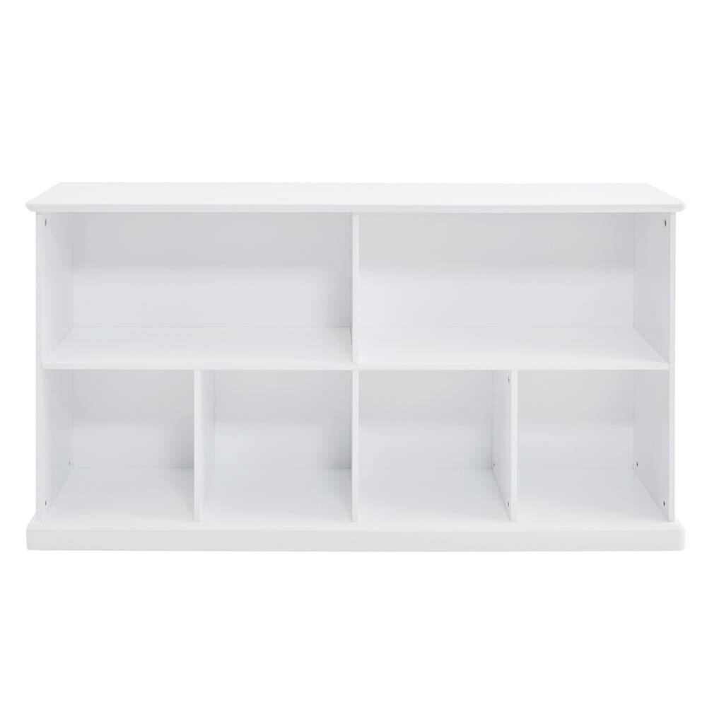 Abbeville Long Shelf Unit, White