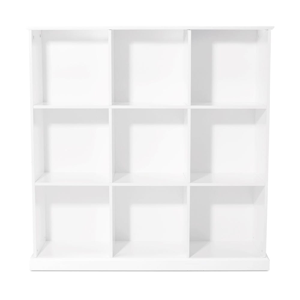 Abbeville Nine Cube Storage, White - Great Little Trading Co.