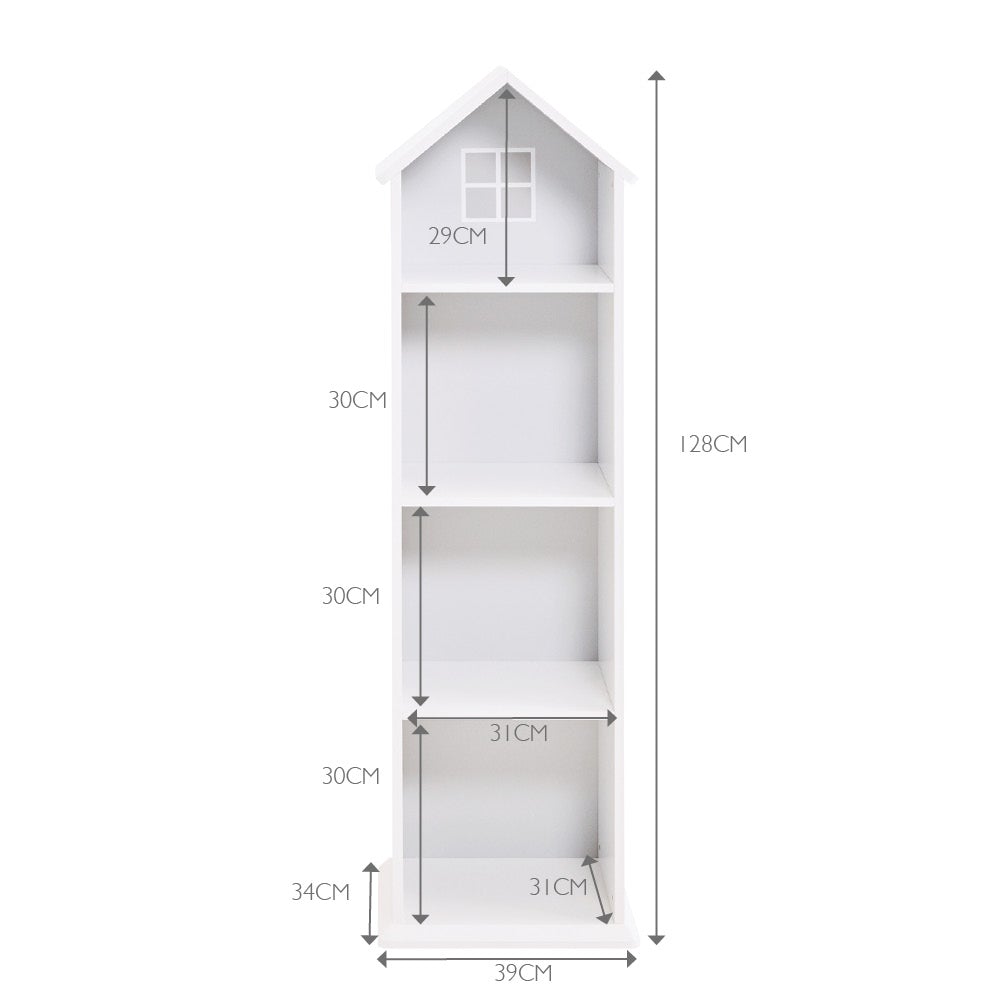 Townhouse Bookcase, Cloud Grey