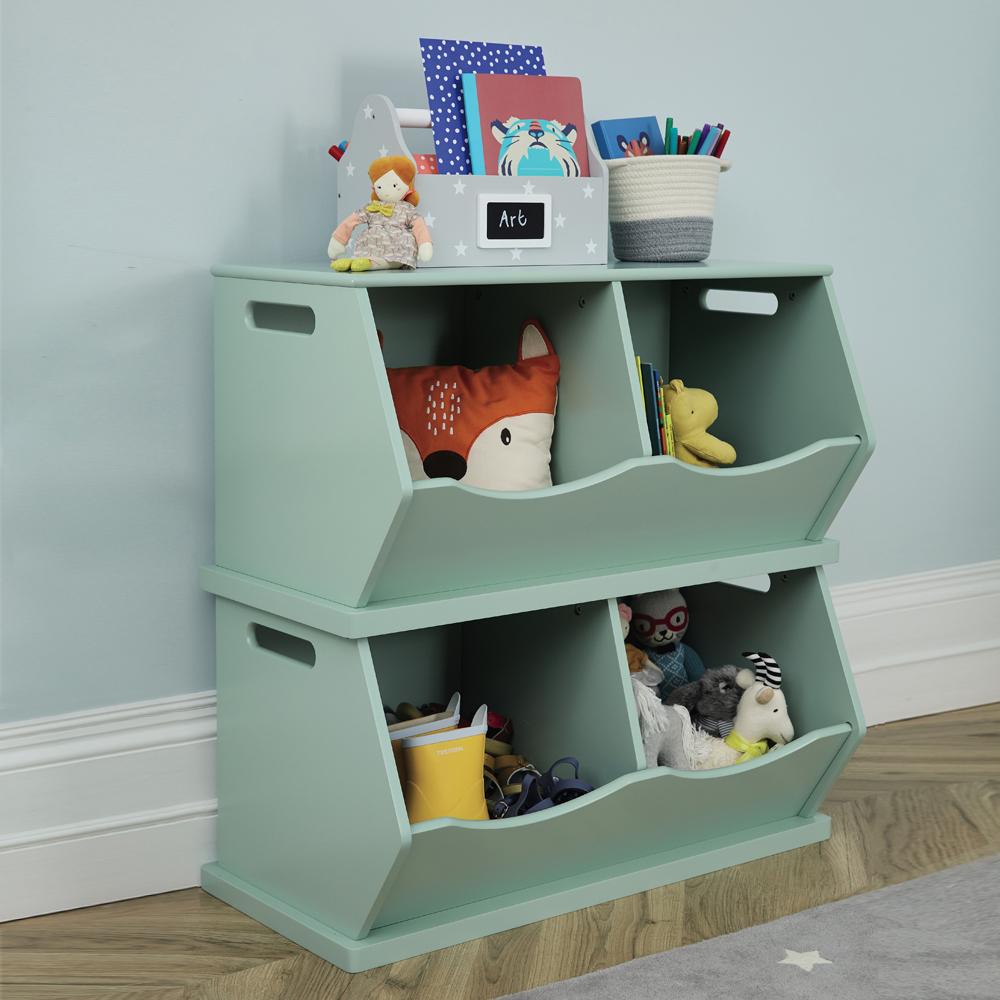 Double Stacking Storage Trunk, Willow Green