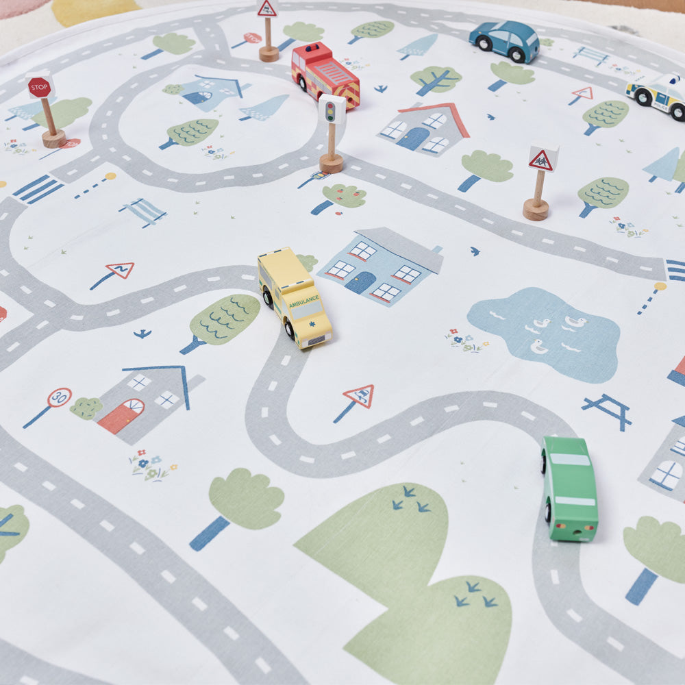 Road design play mat