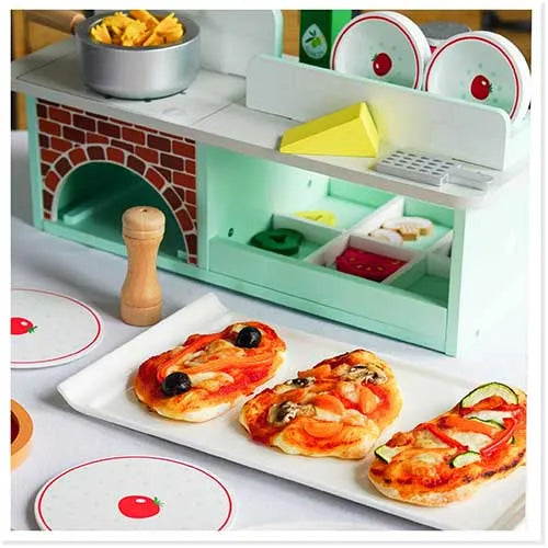 FIVE VEGETARIAN PIZZA TOPPINGS - COOKING WITH KIDS