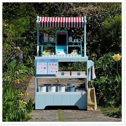 AN OUTDOOR COFFEE SHOP - ACTIVITIES FOR KIDS