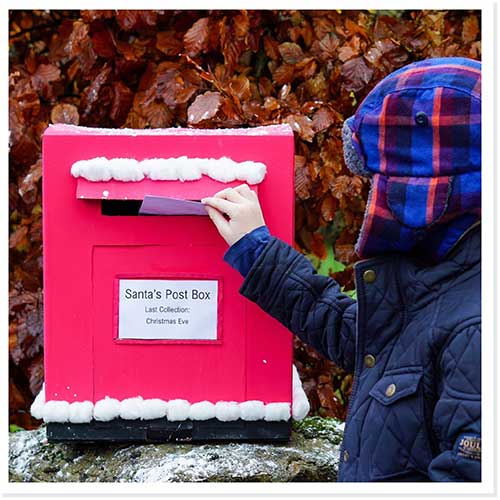 MAKE YOUR OWN GREAT LITTLE CHRISTMAS POST BOX