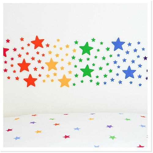 DIY RAINBOW WALL STARS - CLAY CRAFTS FOR KIDS
