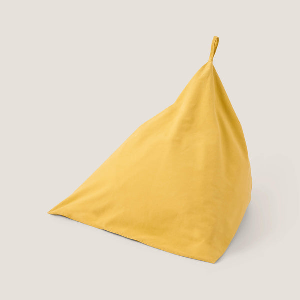 Washable Plain Bean Bag, Buttercup Yellow