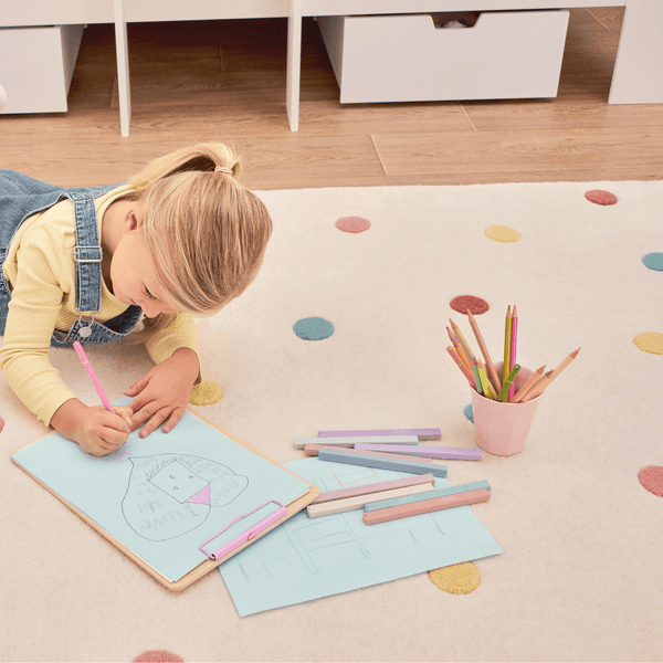 Pastel Spot Rug, 200 x 140 (cm)