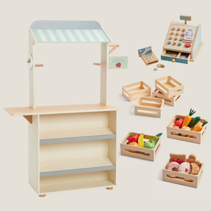 Play Shop with Crates and Till Bundle