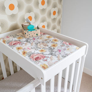Cot Top Changer - Silk White	