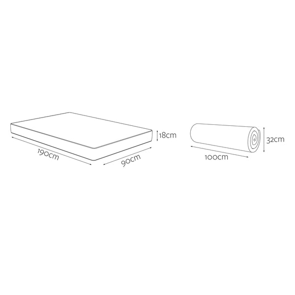 Natural Bamboo Pocket Sprung Mattress – UK Single