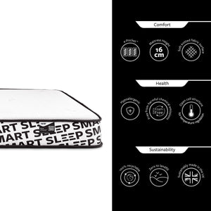 Advanced Pocket Sprung Mattress for Top Bunks & Raised Beds – UK Single