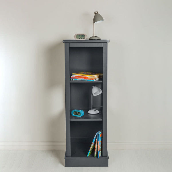 Children's Tall Bedside For Bunks - Dark Grey