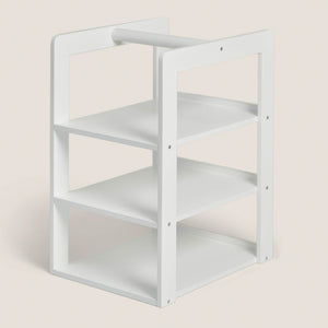 Carter Midi Crate Storage Tower, White