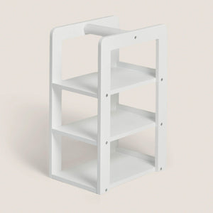 Carter Mini Crate Storage Tower, White