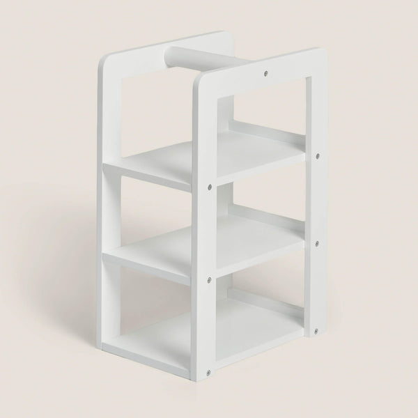 Carter Mini Crate Storage Tower, White