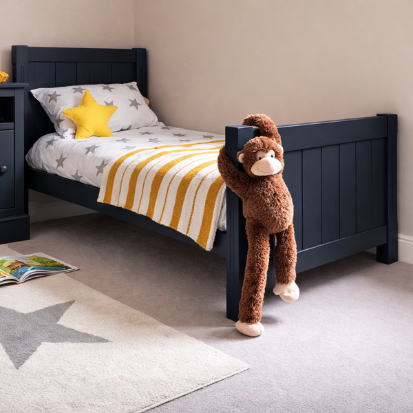 Charterhouse Cot Bed, Prussian Blue (Ages: 0-4+years)