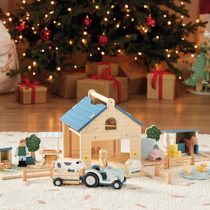 Play & Store Farm with Animals & Tractor Bundle