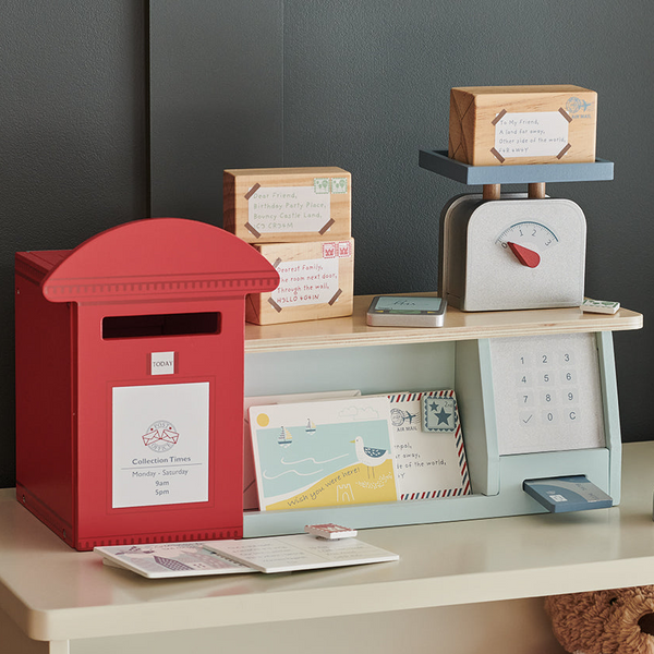 First Class Wooden Toy Post Office