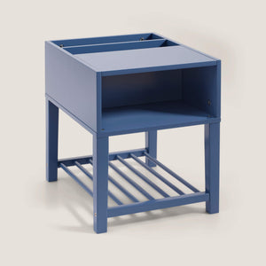 Croft Bedside Table, Ocean Blue