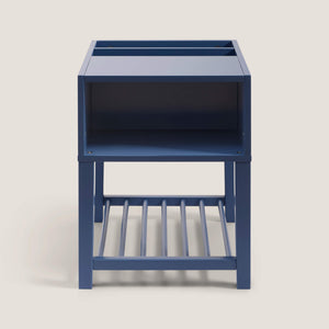 Croft Bedside Table, Ocean Blue