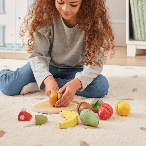 Wooden Toy Cutting Fruit Set