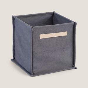 Canvas Storage Cube, Ocean Blue