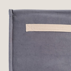 Canvas Storage Cube, Ocean Blue