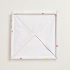 Canvas Storage Cube, Pastel Spot	