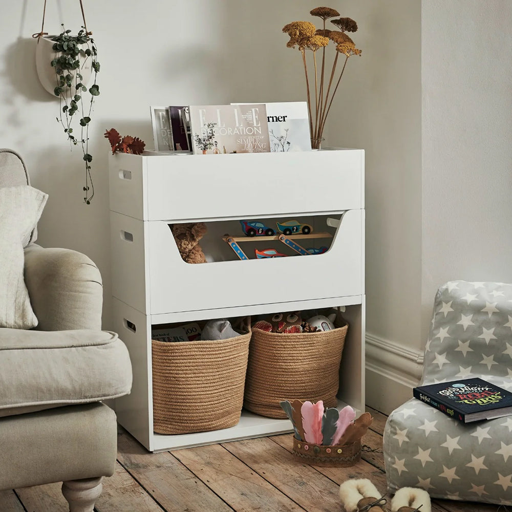 Rackham Storage Set 1, Stackable Toy Box, Book Shelf & Tray