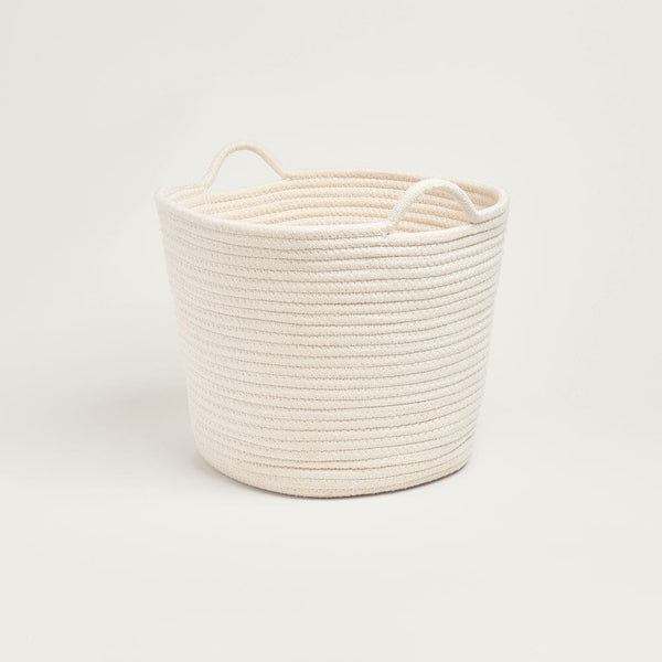 Rope Storage Basket, Ivory