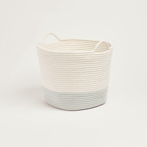 Rope Storage Basket, Ivory & Sage