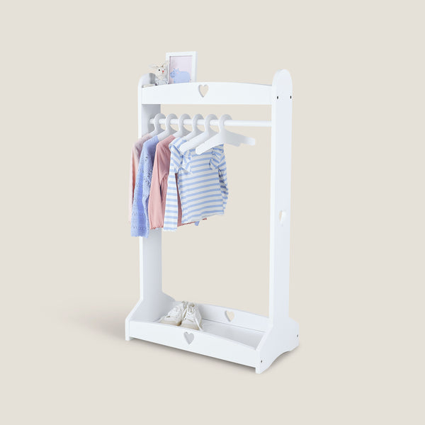 Sweetheart Dressing Rail with Hangers	
