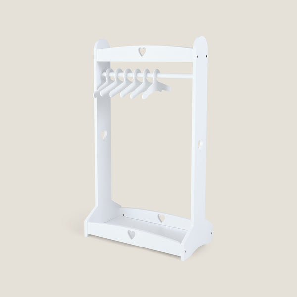 Sweetheart Dressing Rail with Hangers