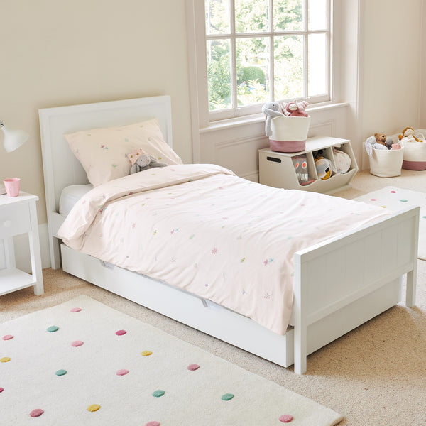 Lulworth Single Bed, White