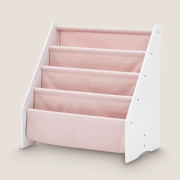 Sling Bookcase, Chalk Pink